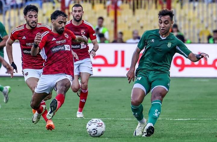 الأهلي ضد الاتحاد السكندري في الدوري المصري