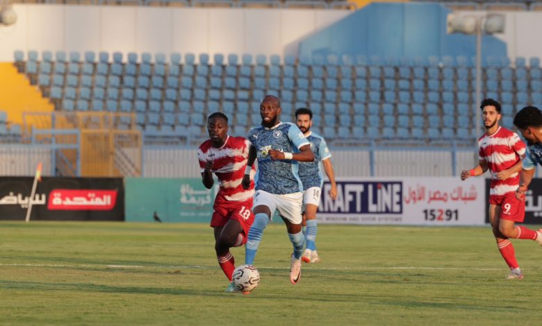 بيراميدز ضد بلدية المحلة في الدوري المصري