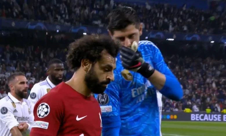 محمد صلاح وكورتوا